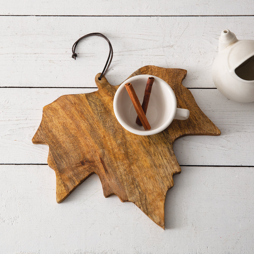 Maple Leaf Cutting Board