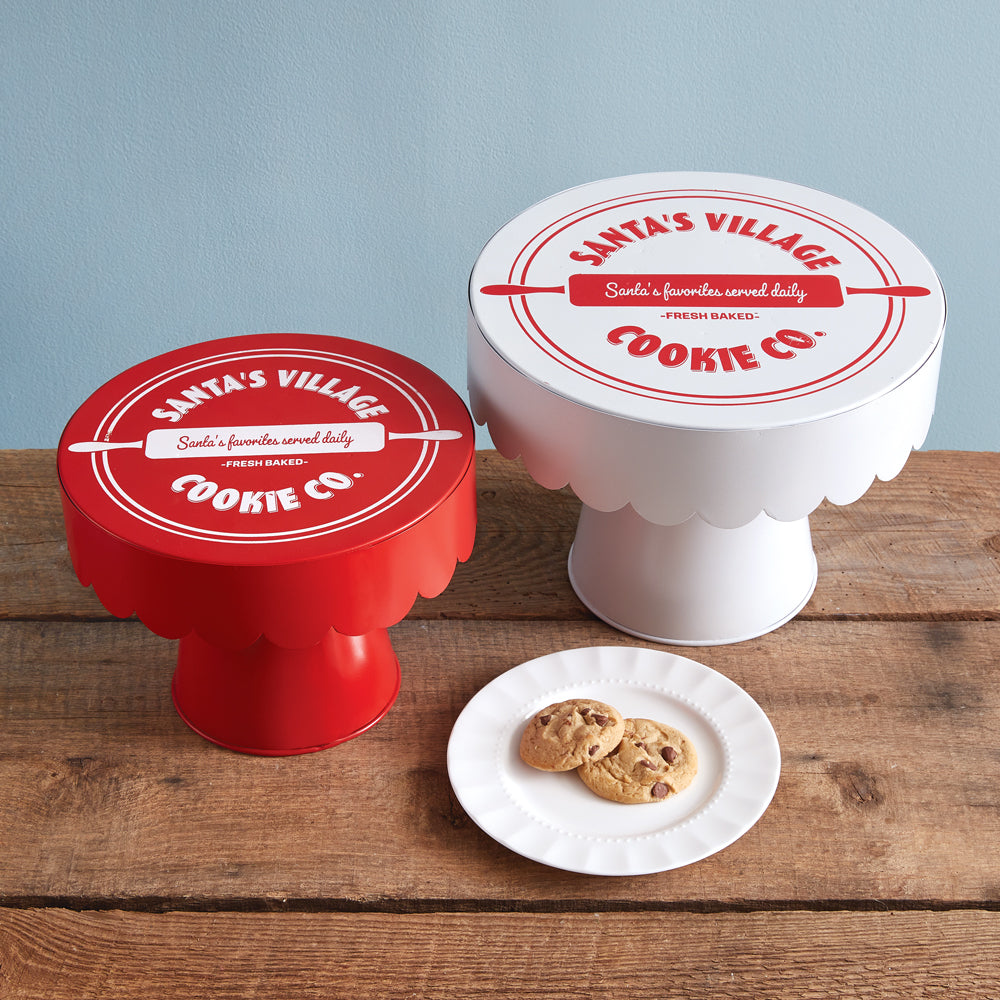 Santa's Village Cookie Co. Risers (S/2)