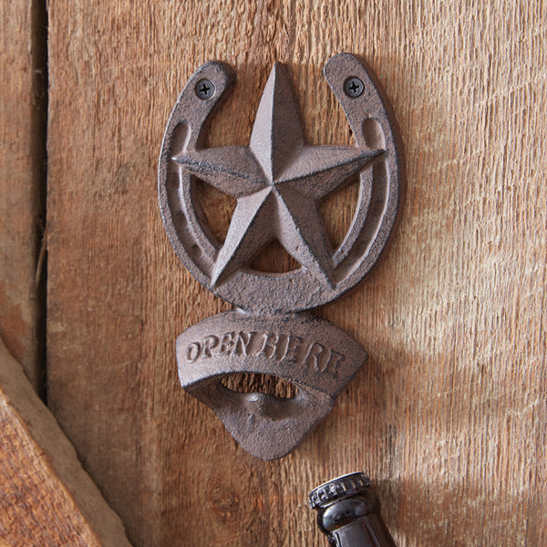 Western Wall Mounted Bottle Opener (S/2)