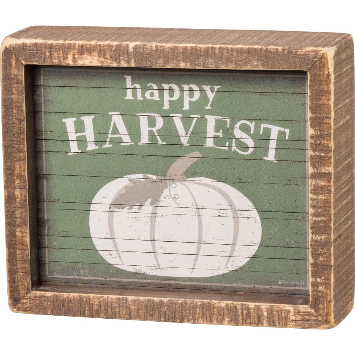 Happy Harvest Box Sign