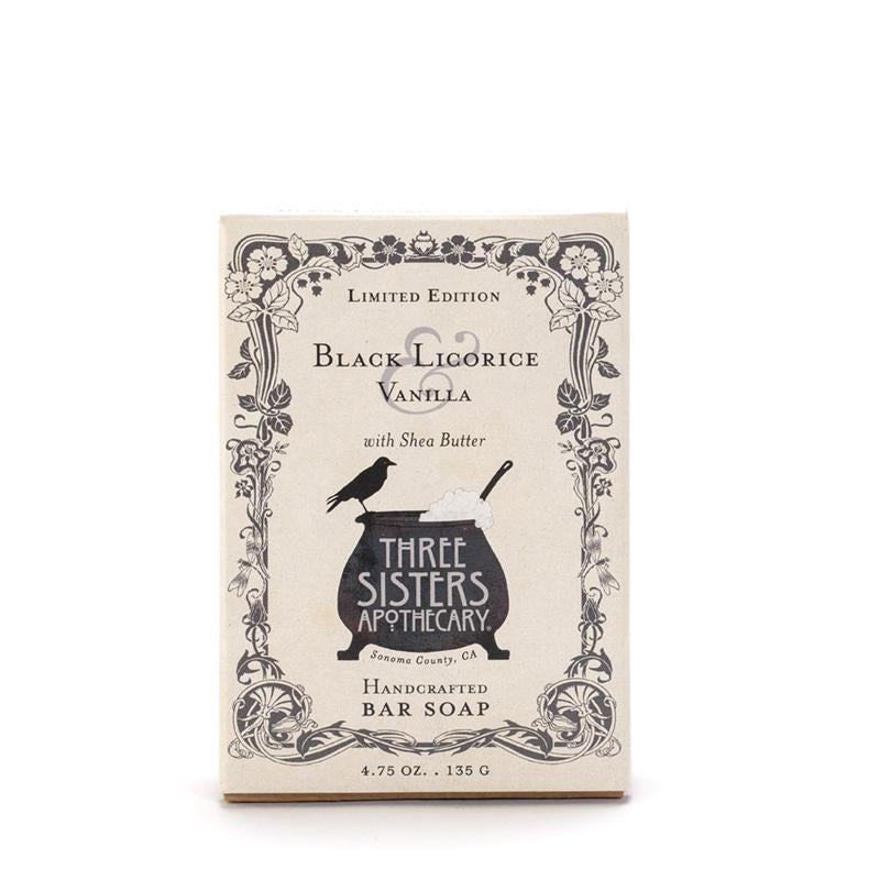 Black Licorice & Vanilla Bar Soap