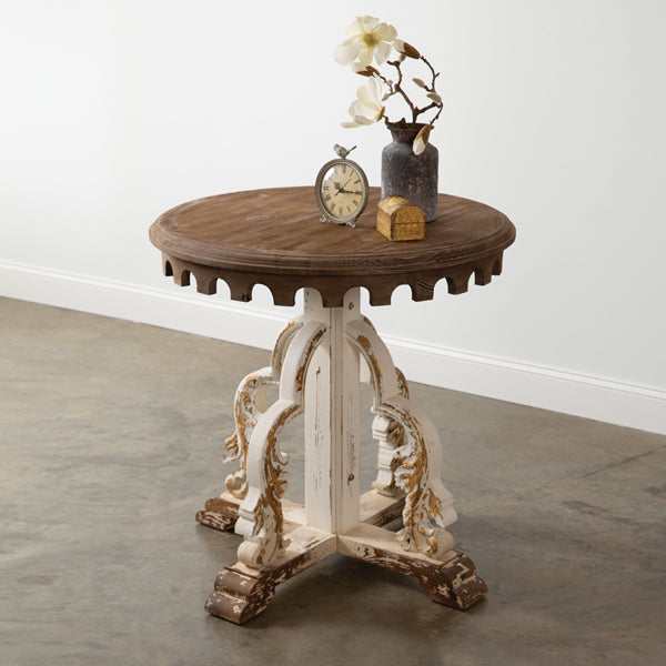 Laurent Round Accent Table