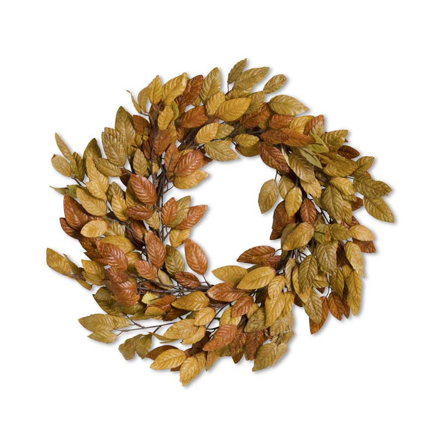 21" Golden Tones Wreath