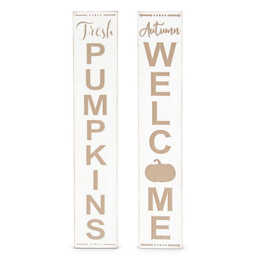 Neutral Harvest Porch Signs