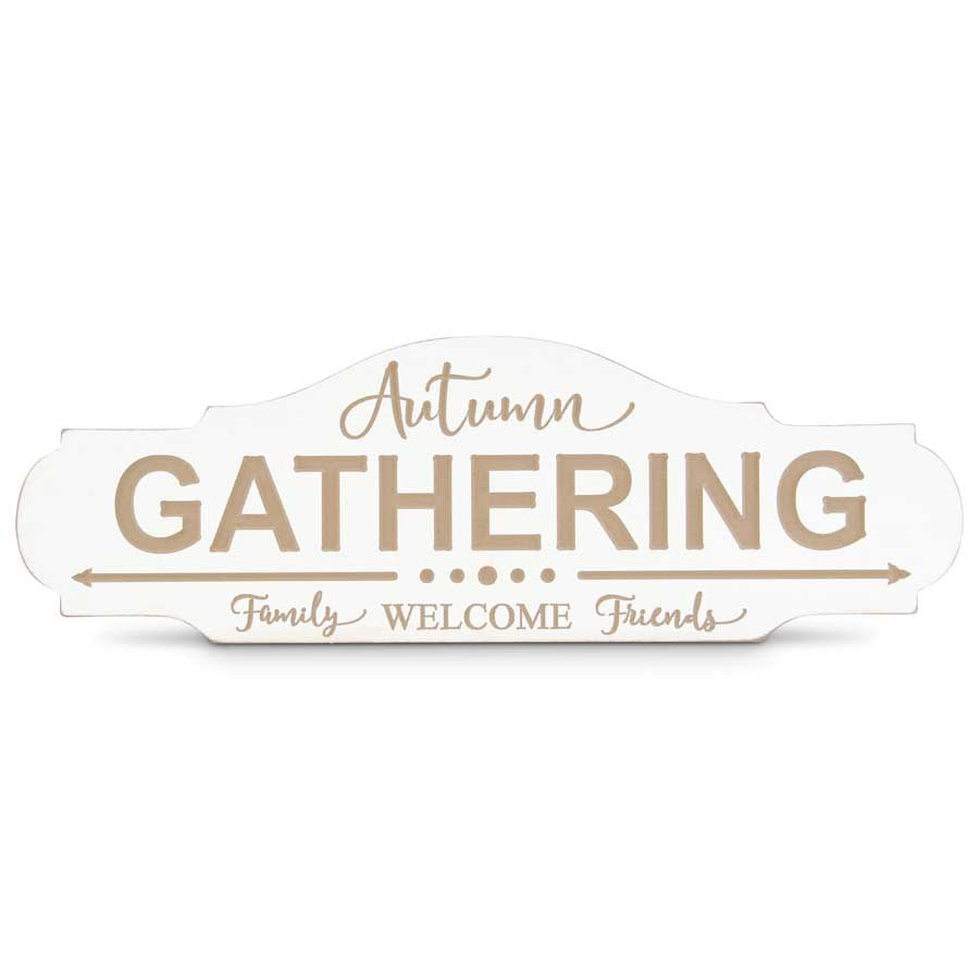Autumn Gathering Market Sign