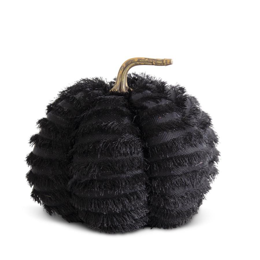 Black Fringe Pumpkin (L)