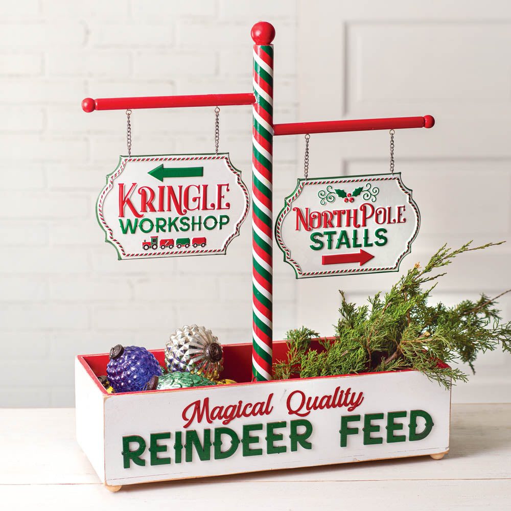 Reindeer Feed Treat / Plant Holder