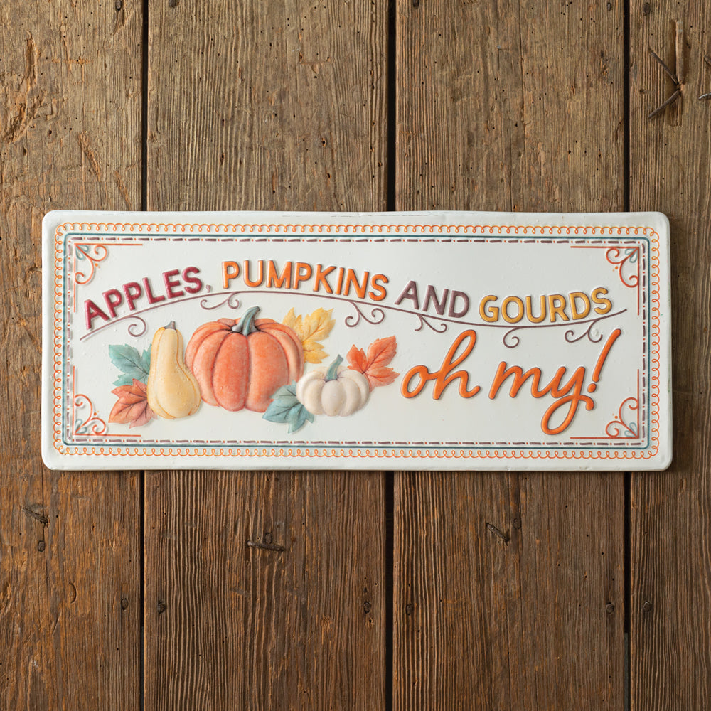 Apple, Pumpkins and Gourds Wall Art