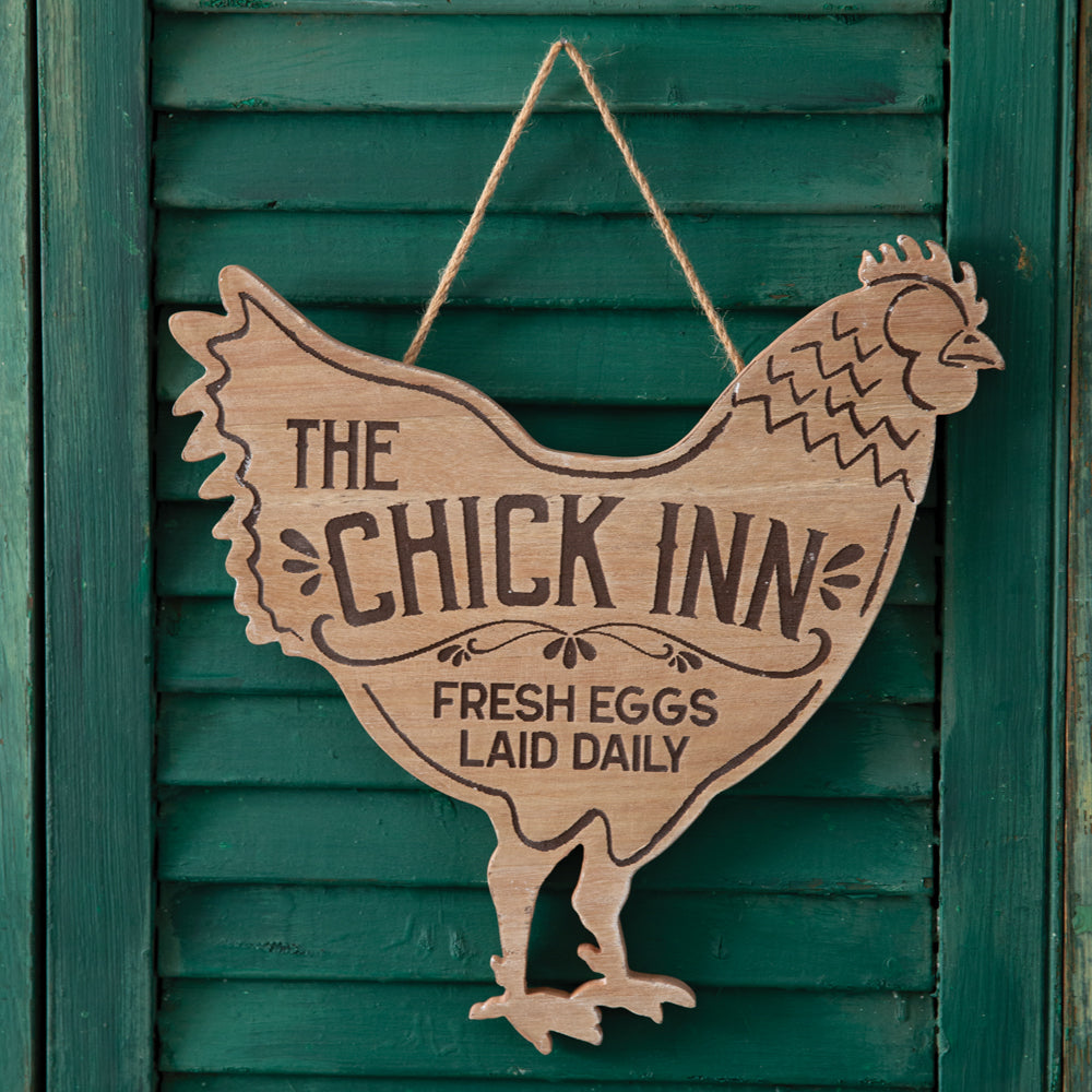 "Chick Inn" Hanging Wall Decor