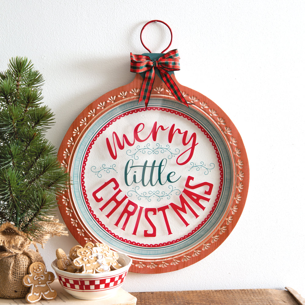 Merry Little Christmas Wall Art