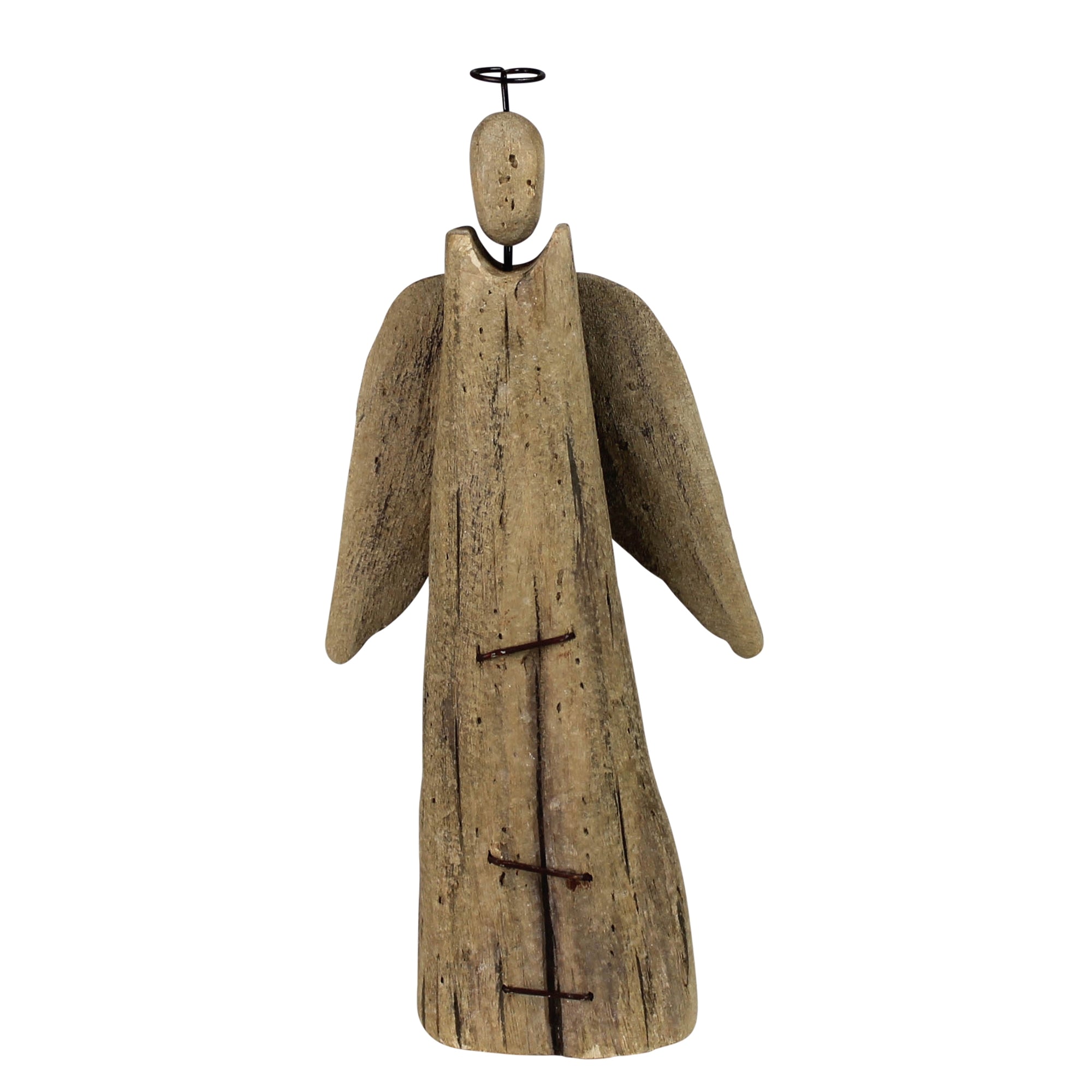 Kiri Wood Rustic Angel (S)