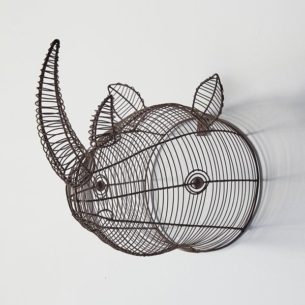 Wire Rhino Wall Mount Head