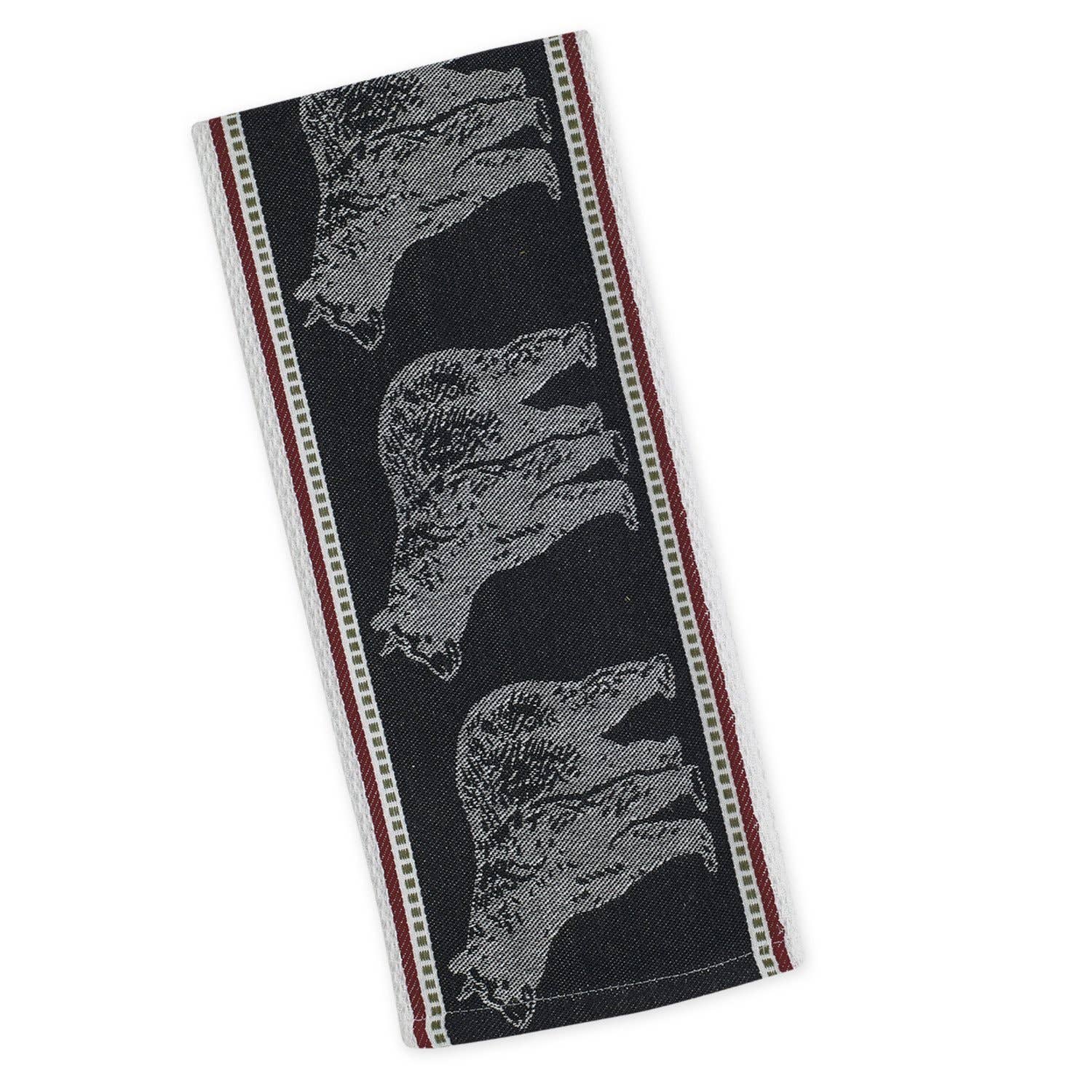 Bear Jacquard Dishtowel