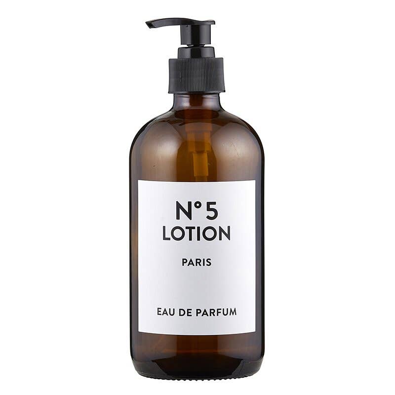 No.5 Lotion Bottle w/ Label