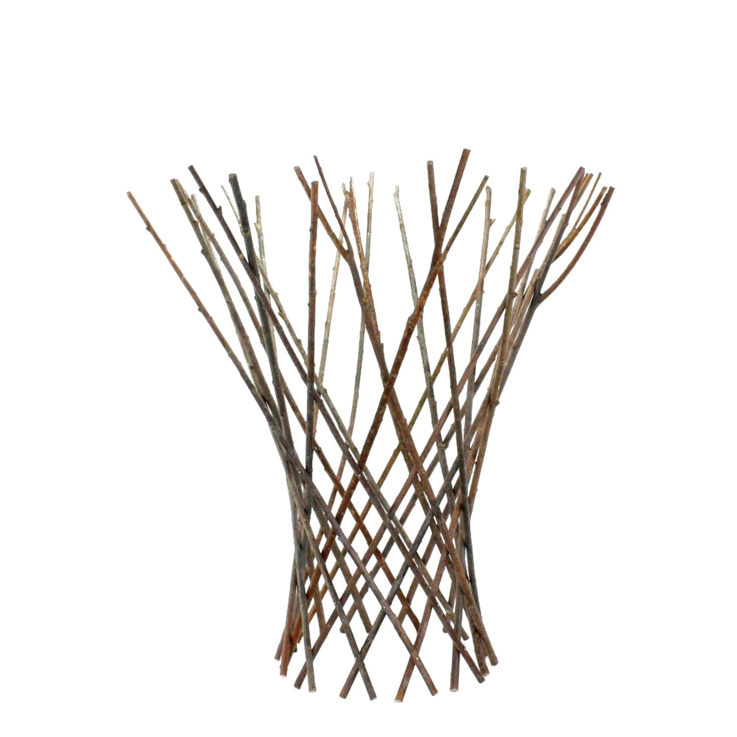 Natural Wooden Flared Trellis' (Medium)