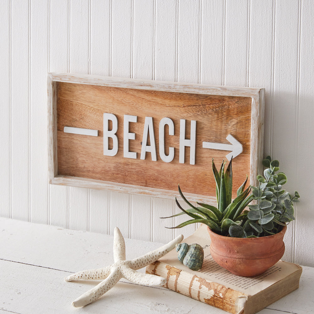 Beach Directional Wall Art