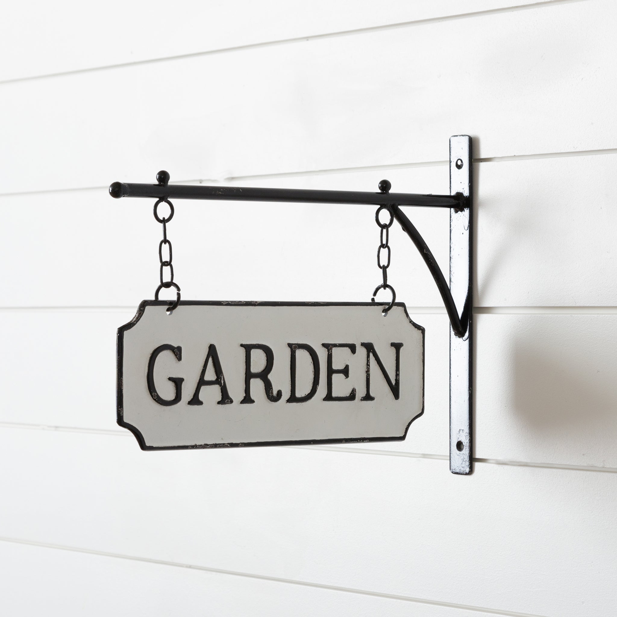 Swinging Garden Sign