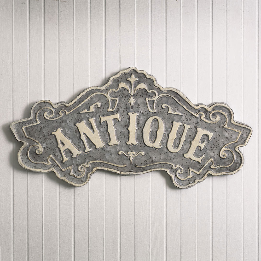 Antique Metal Sign