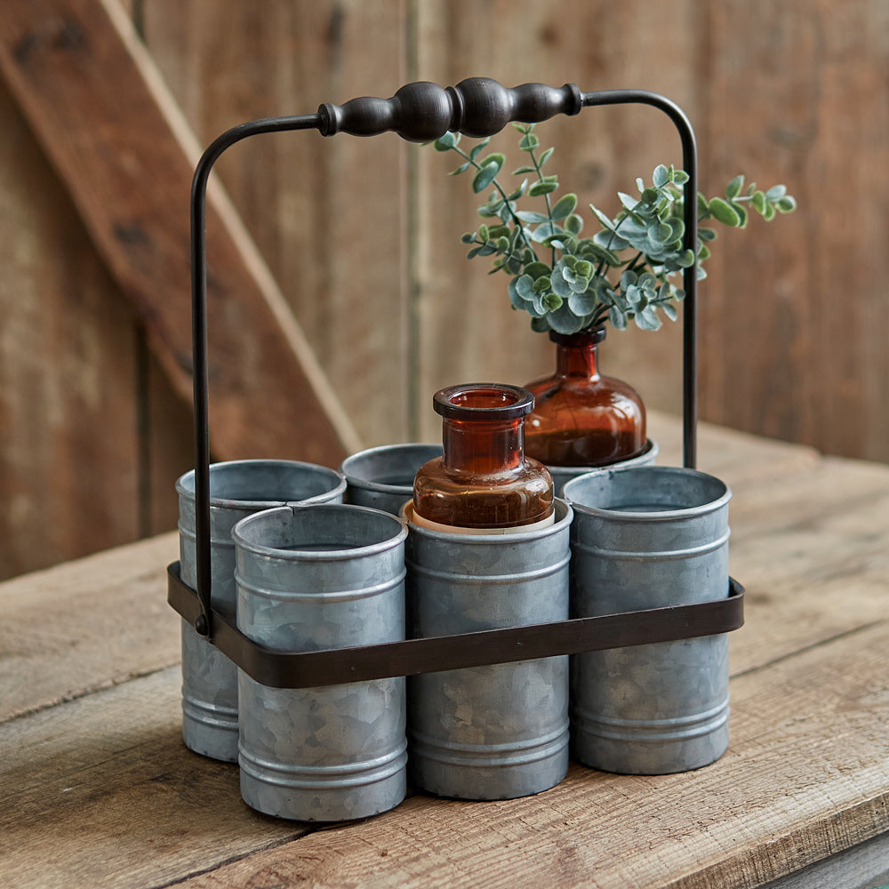 Galvanized Caddy