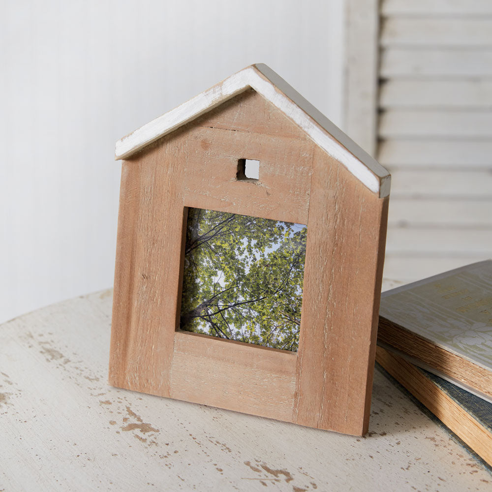 House Photo Picture Frame - 4 x 4