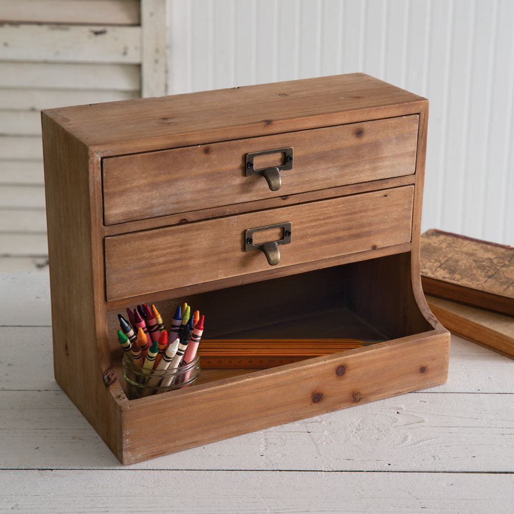 Wood Desk Organizer