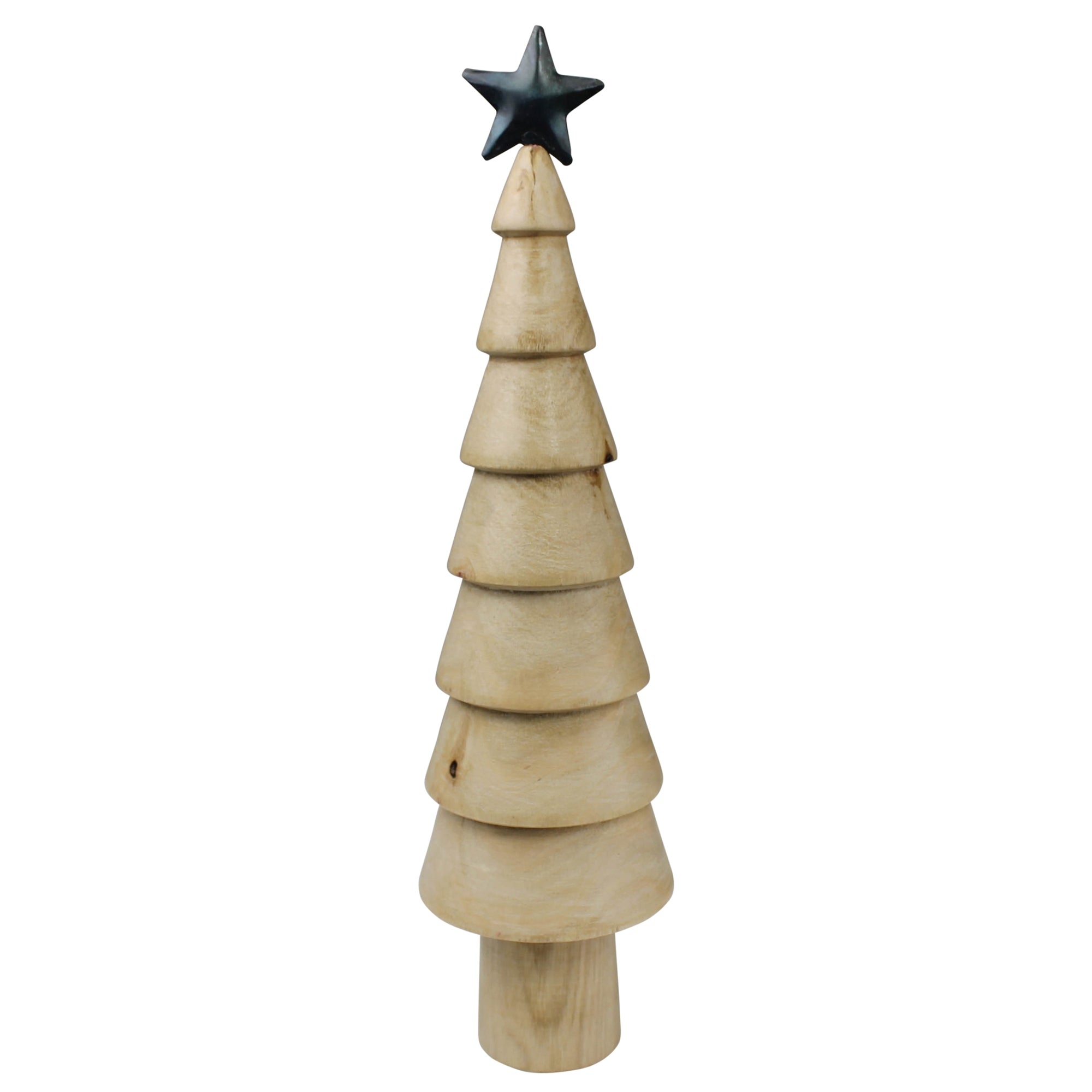 Copenhagen Wood Tree w/ Star (L)