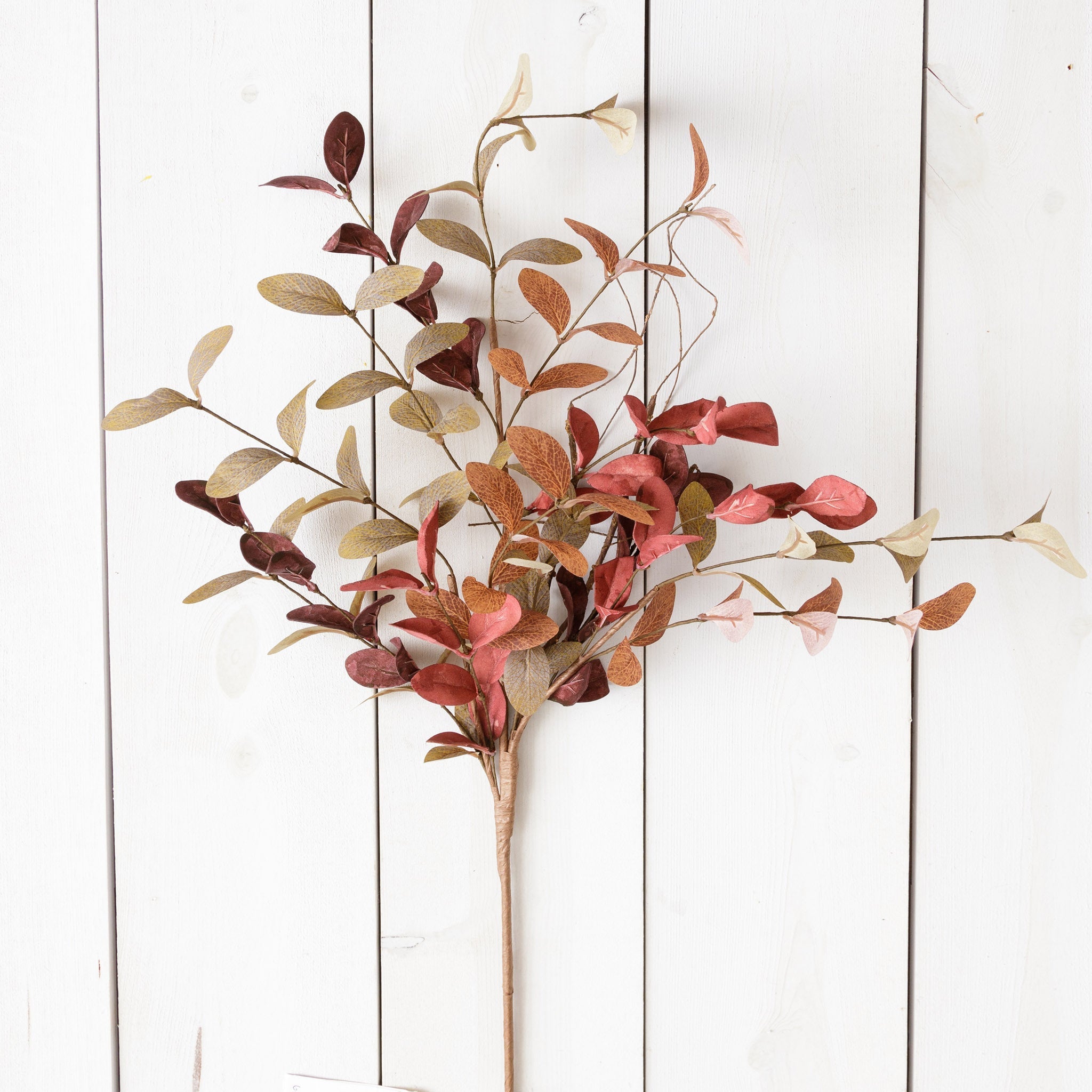 Shades of Burgundy Fall Foliage Branch (S/2)