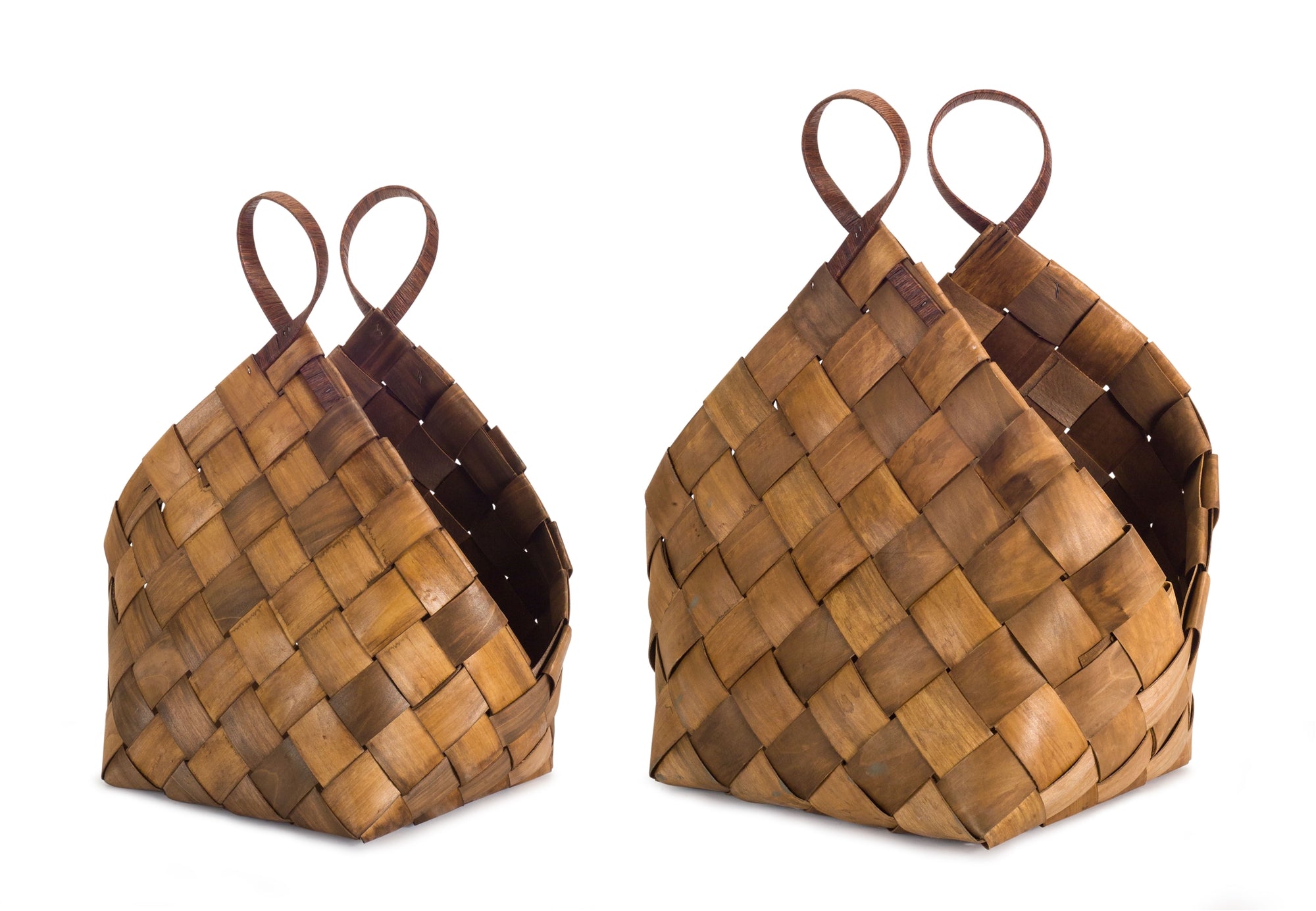 Metasequoia Wood Baskets (S/2)