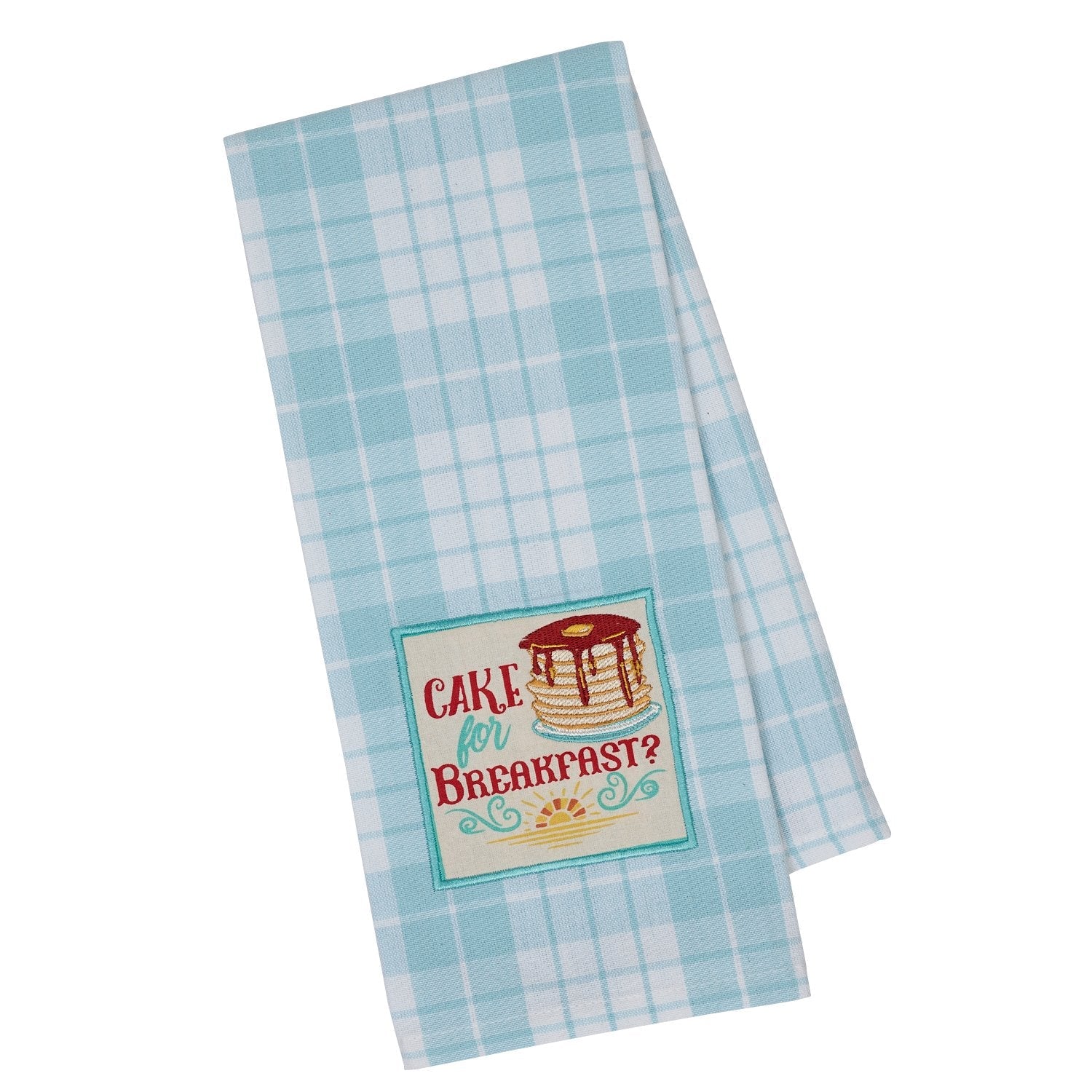 Pancakes Embellished Dishtowel