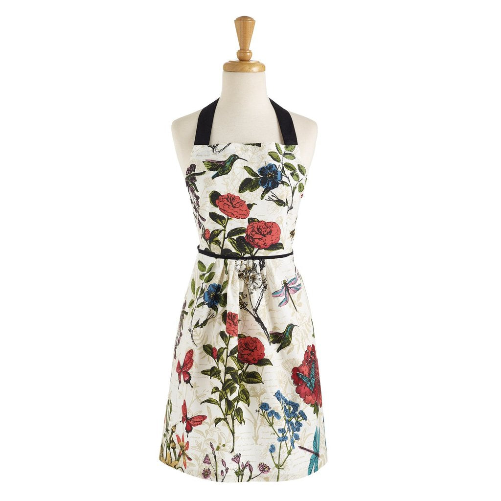 Botanical Blooms Printed Apron (5609822453917)