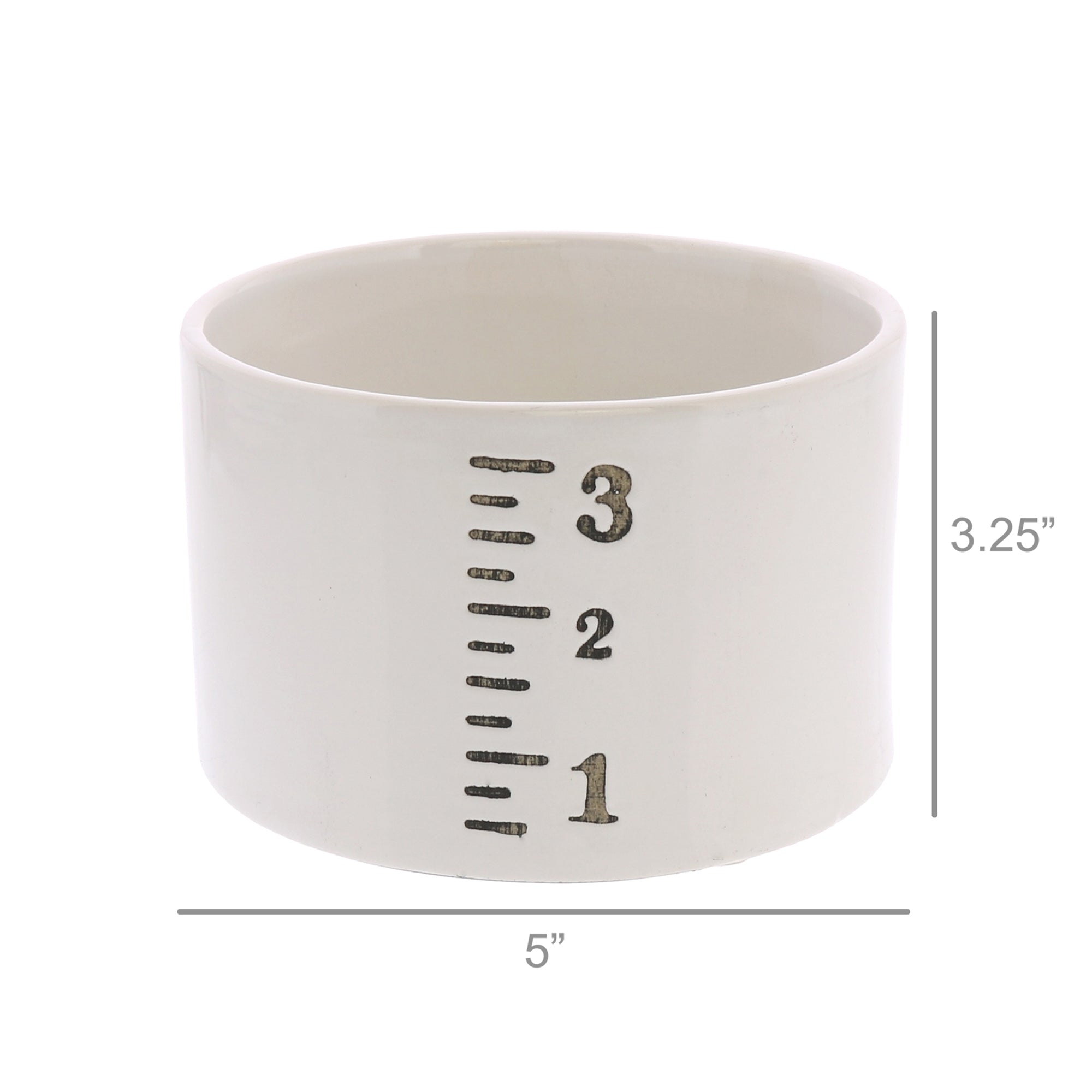 Small Ruler Ceramic Pitcher