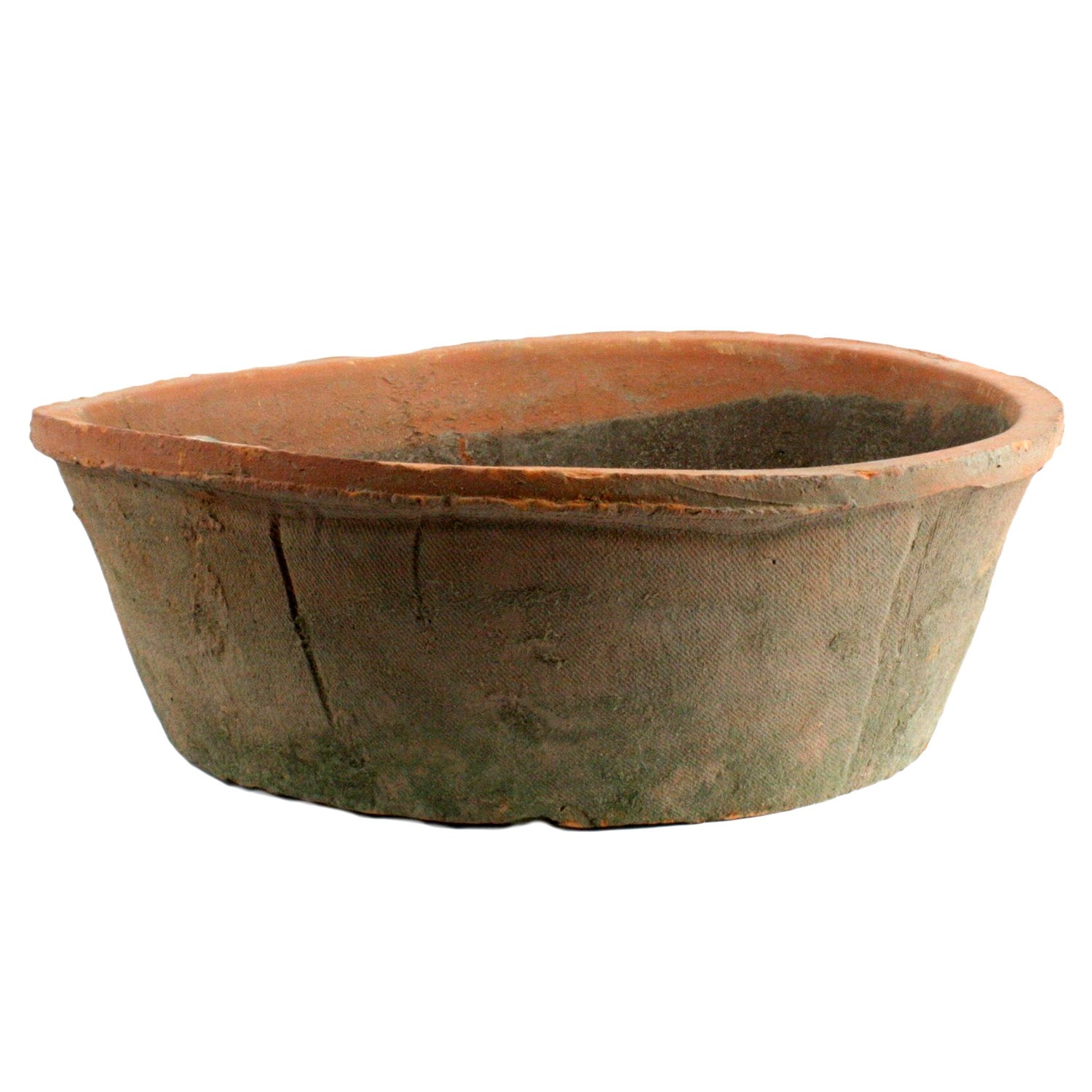 Rustic Terracotta Bulb Pot (L) - Antique Red (5610057695389)