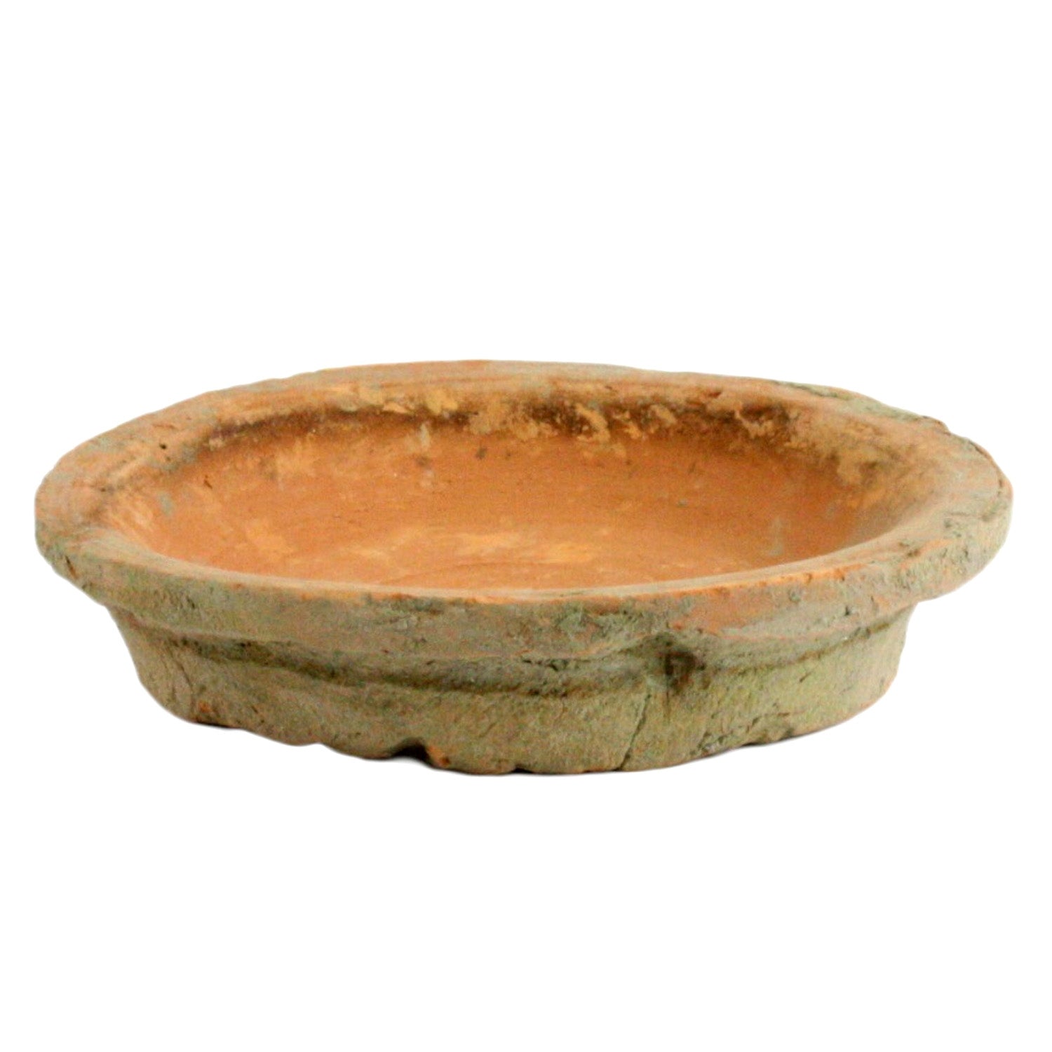 Rustic Terra Cotta Saucer 4 in - Antique Red (5610057564317)