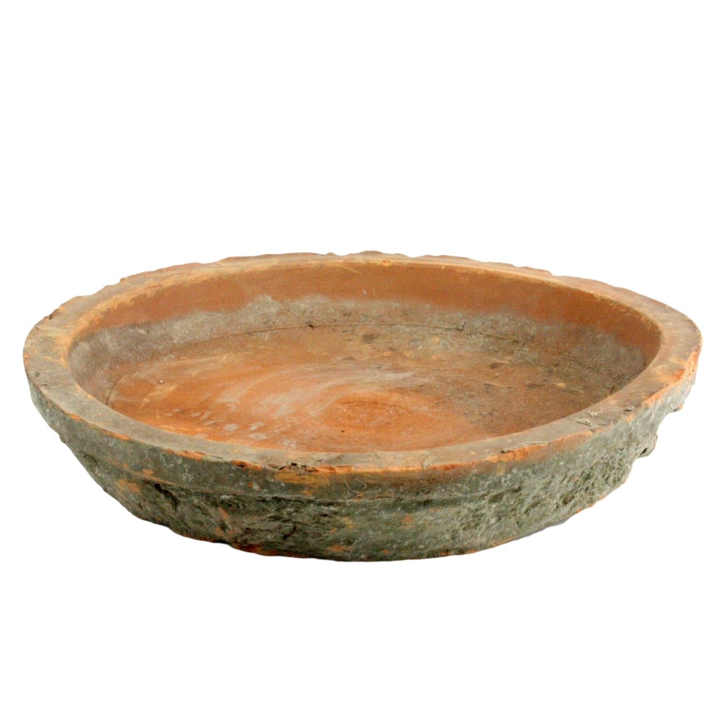 Rustic Terra Cotta Saucer 7.5 in - Antique Red (5610058252445)