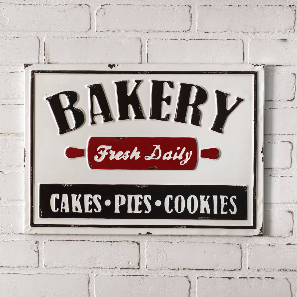 Bakery Decorative Metal Wall Sign