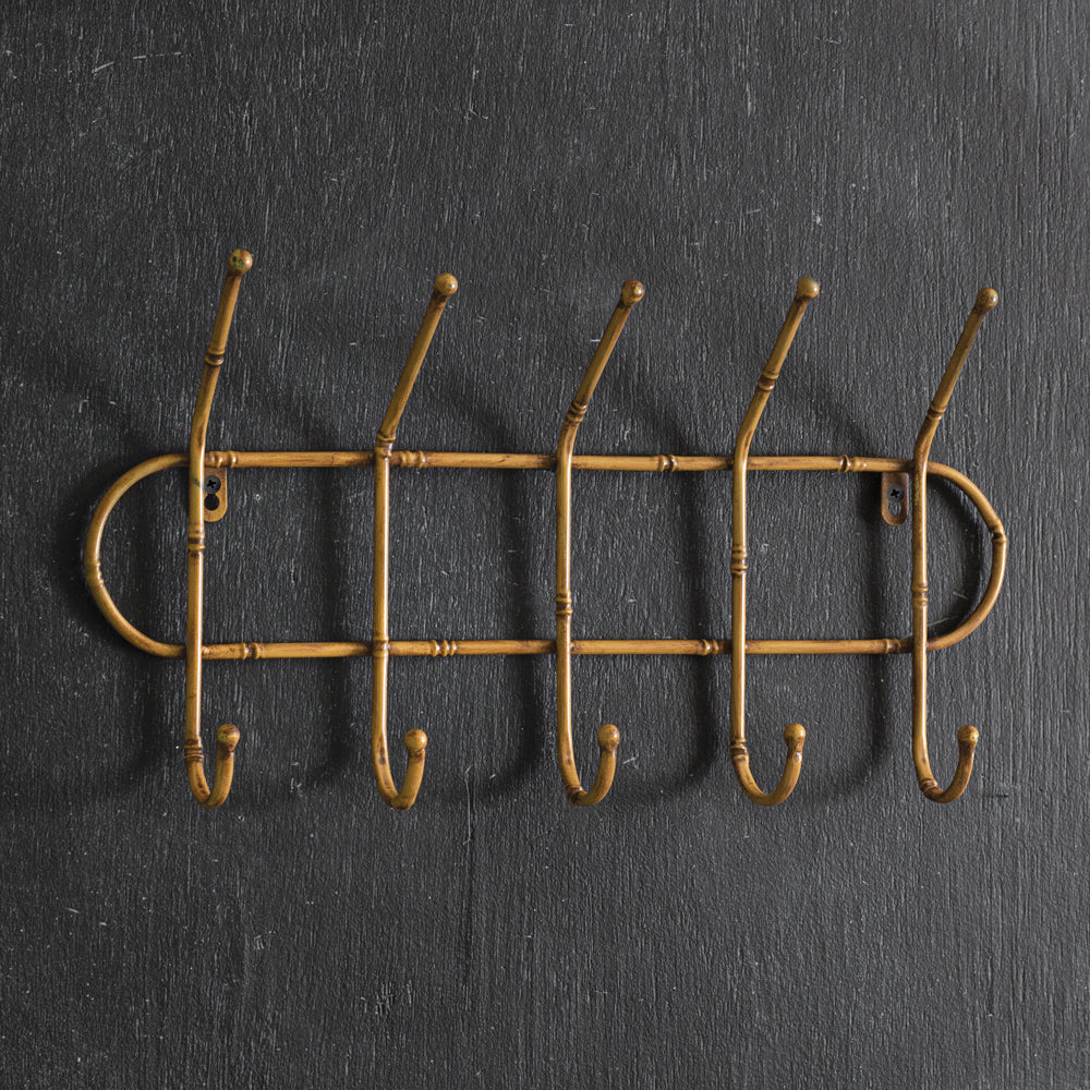 Metal Bamboo Entry Rack