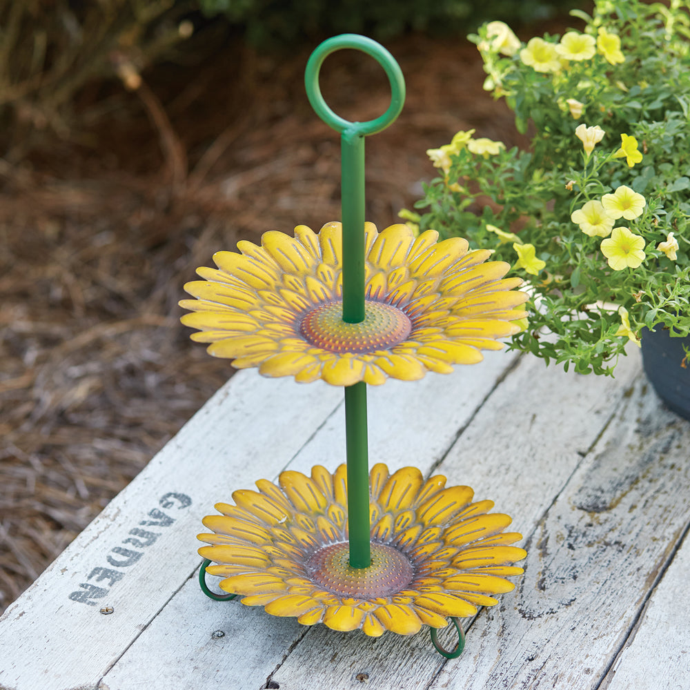 Sunflower Tiered Tray