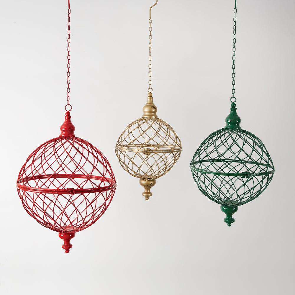 Jumbo Outdoor Ornaments (S/3)