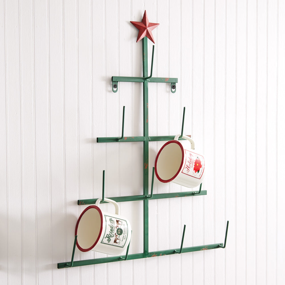 Christmas Tree Bottle Dryer Rack