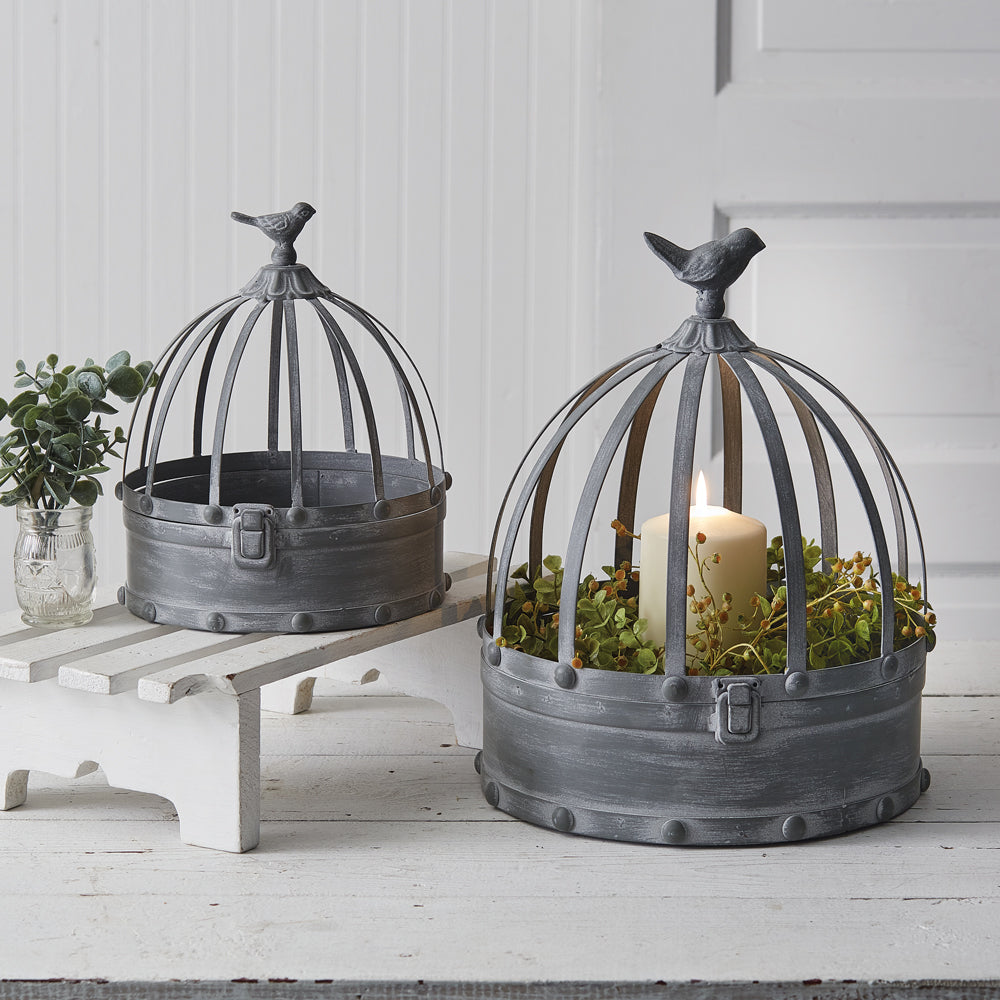 Cloches w/ Birds (S/2)