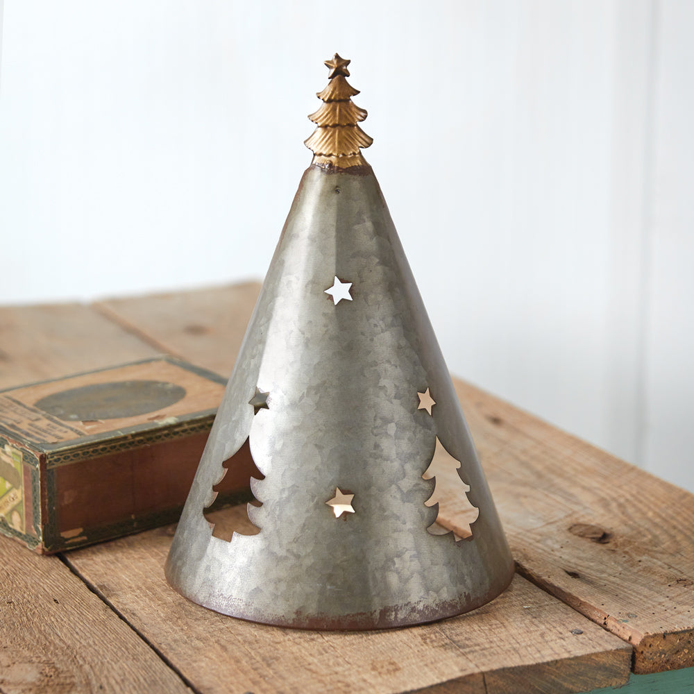 Christmas Tree Votive Holder (L)
