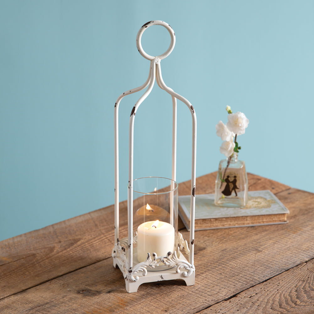 Shabby Chic Cordelia Lantern (L)