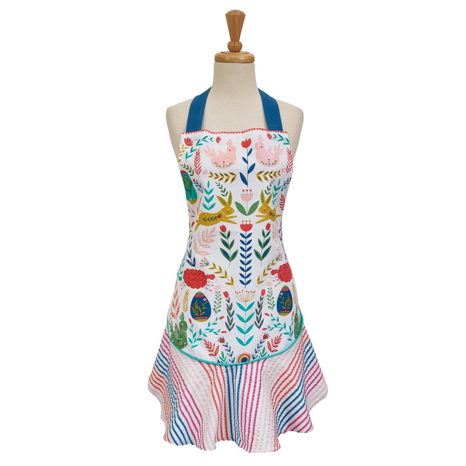 Easter Folk Garden Printed Apron (5609806921885)