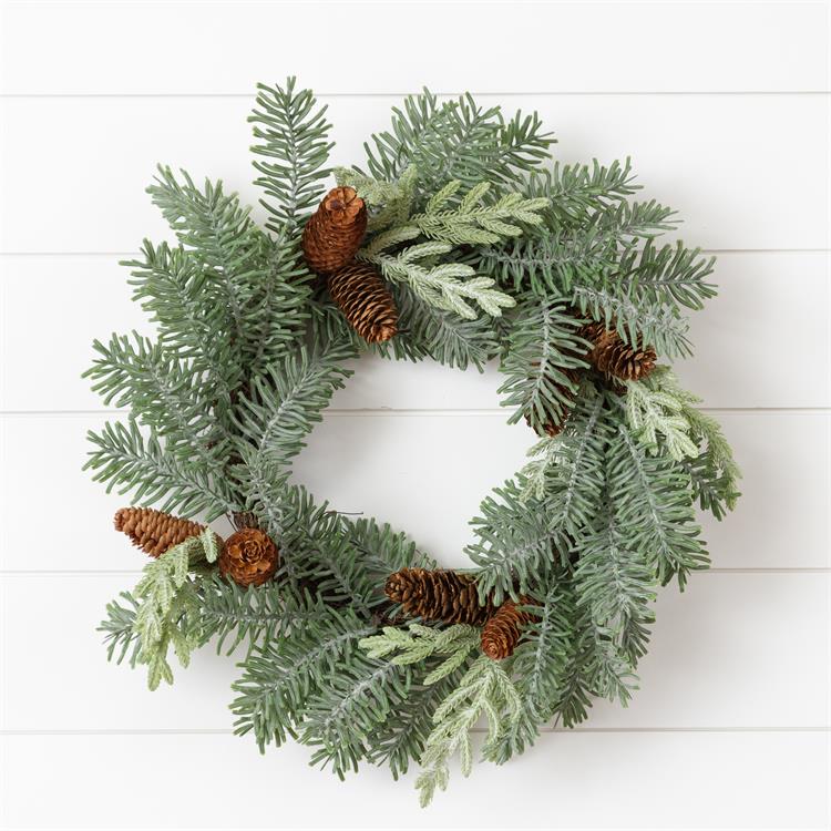 18 "Real Feel Fir Wreath