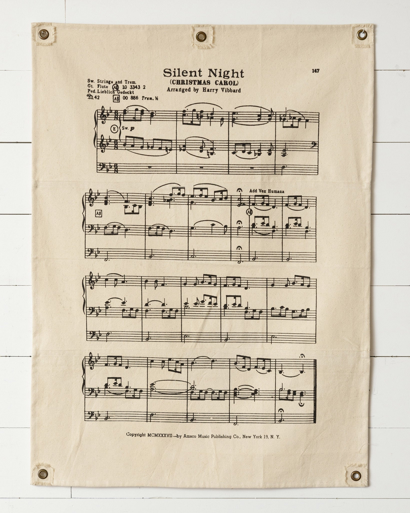 Canvas "Silent Night" Wall Art