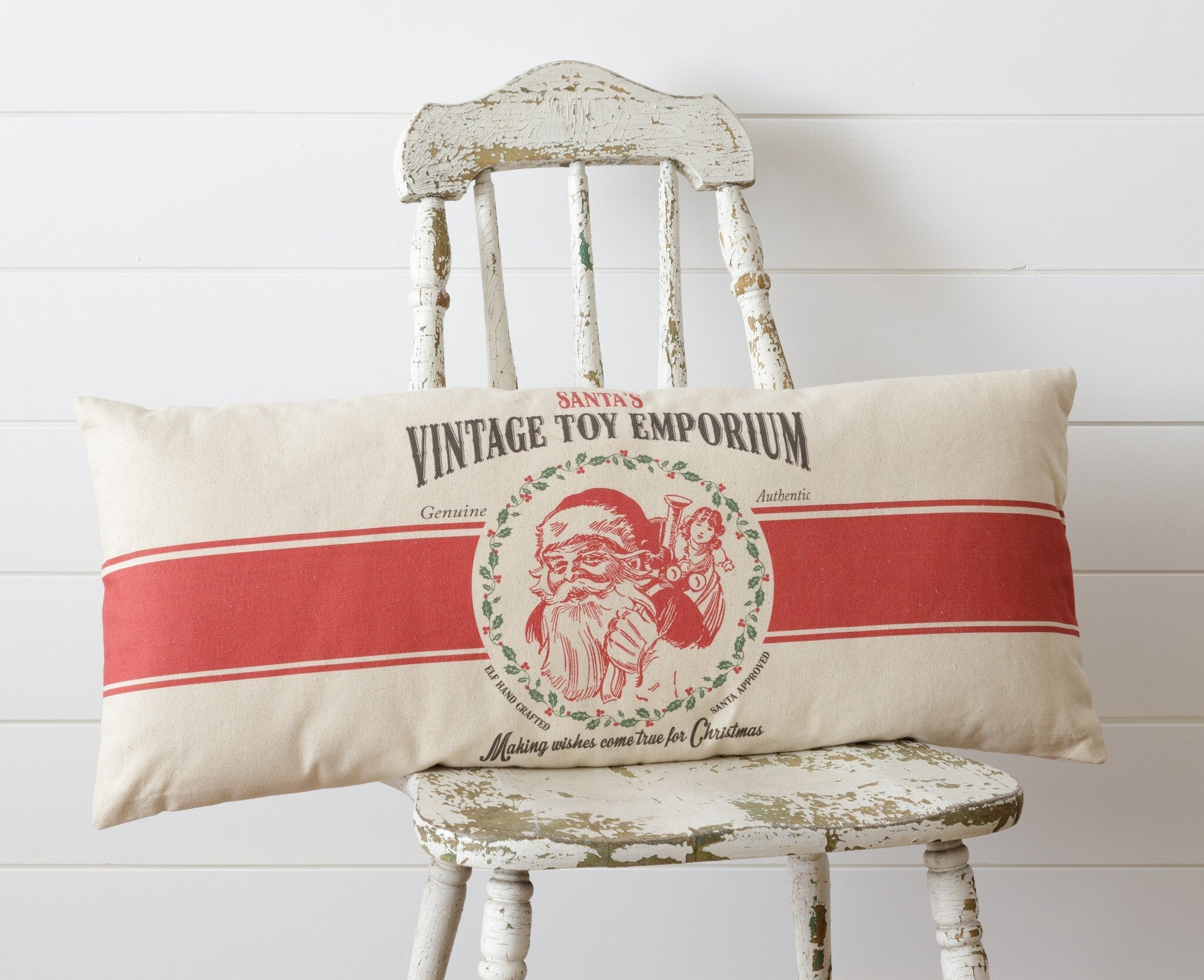 Santa's Toy Emporium Pillow