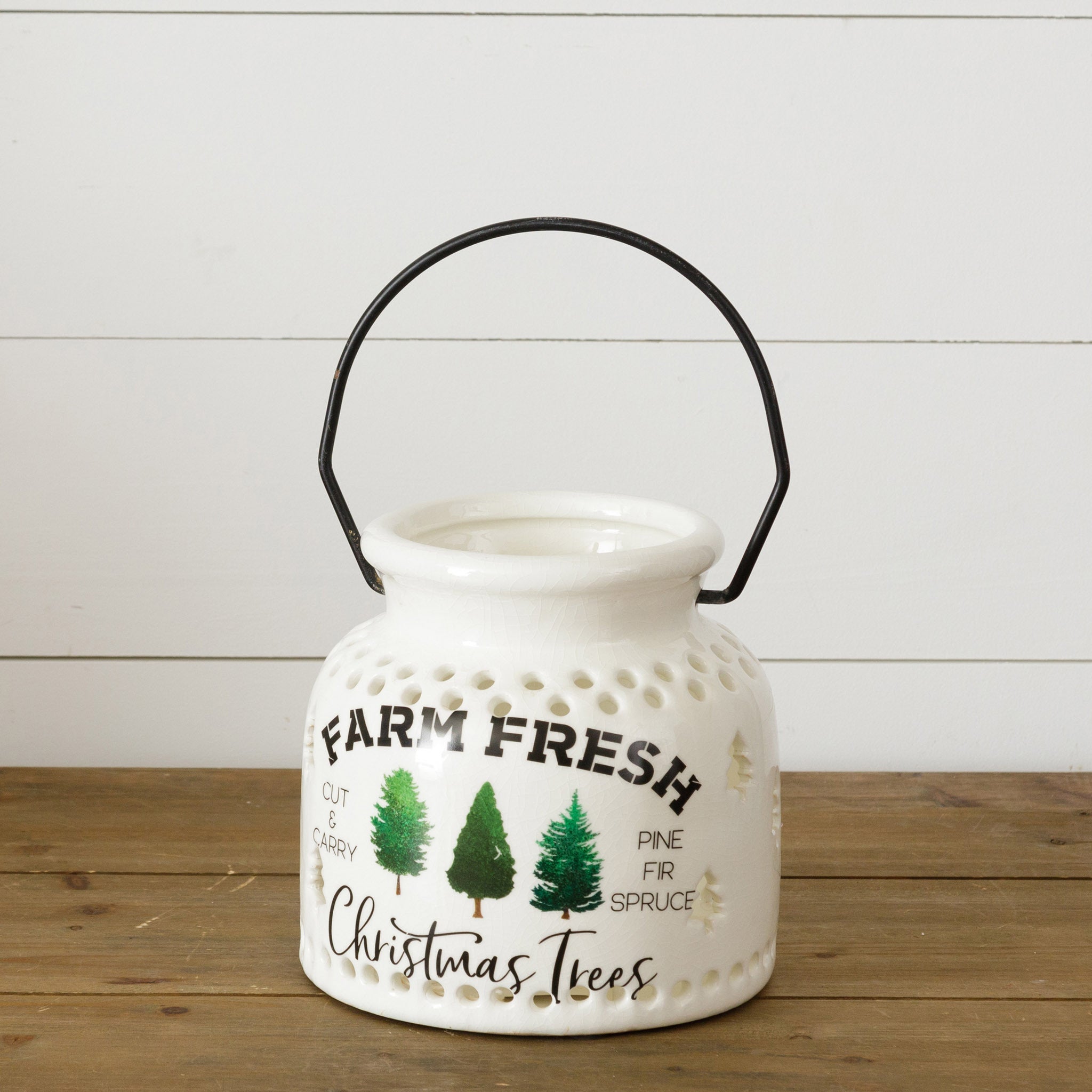 Farm Fresh Christmas Trees Luminary