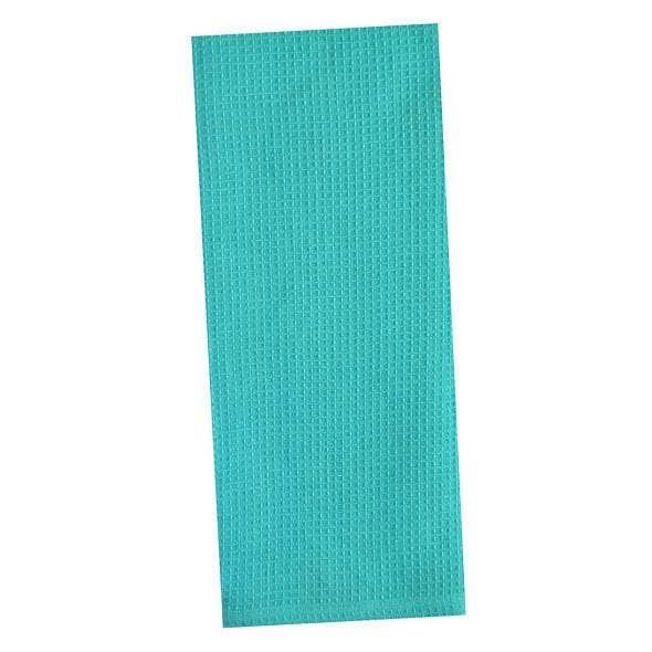 Caribbean Blue Waffle Dishtowel