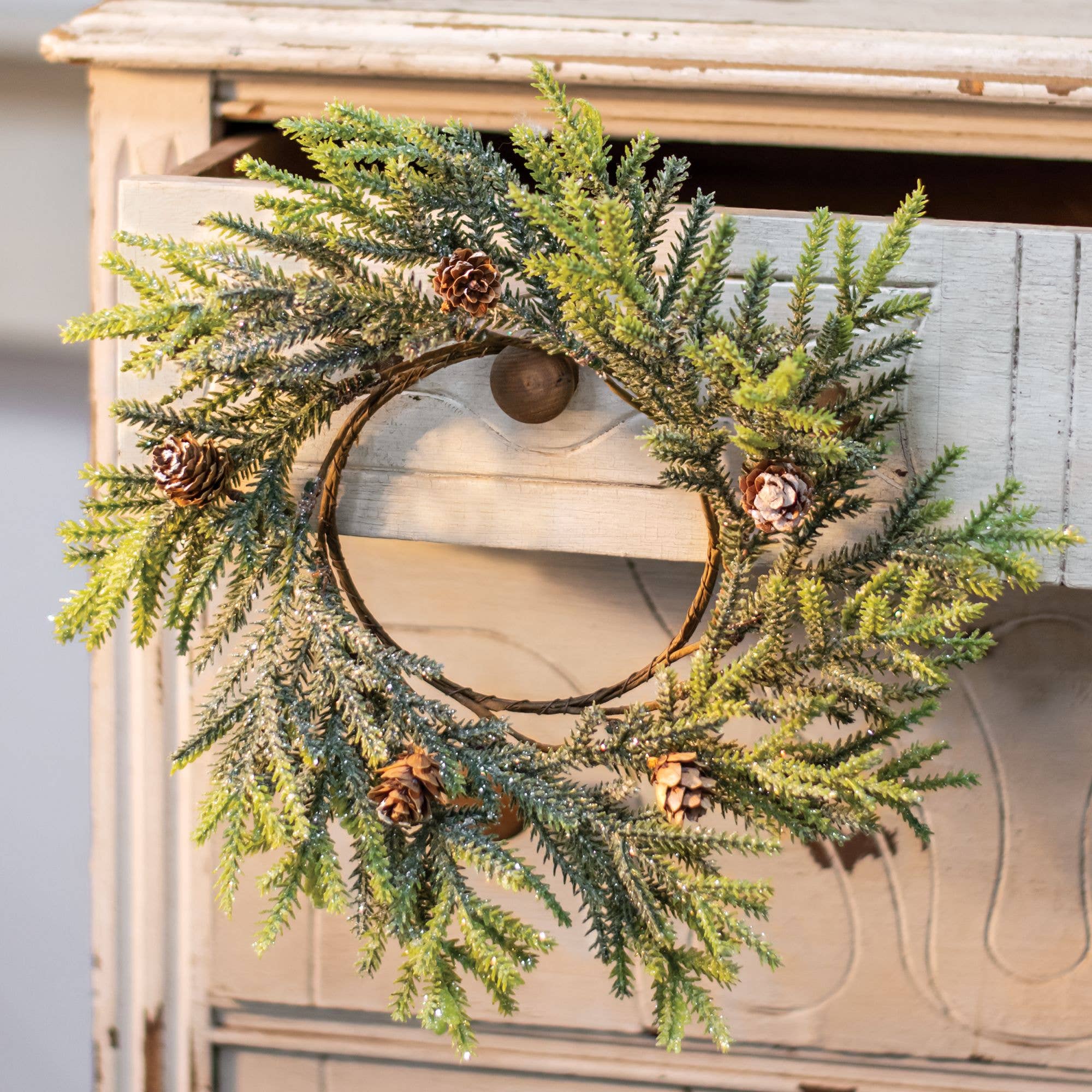 12" Mountain Pine Wreath
