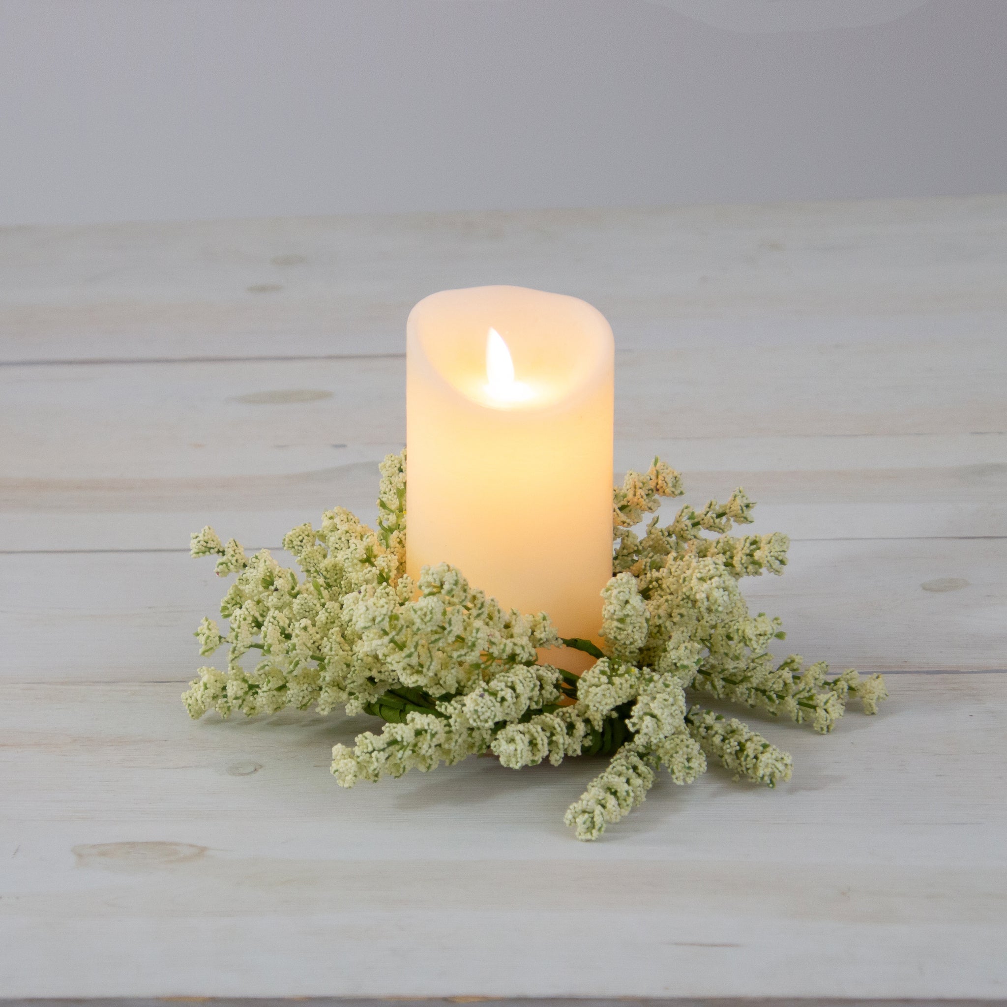 Candle Ring - White Allium